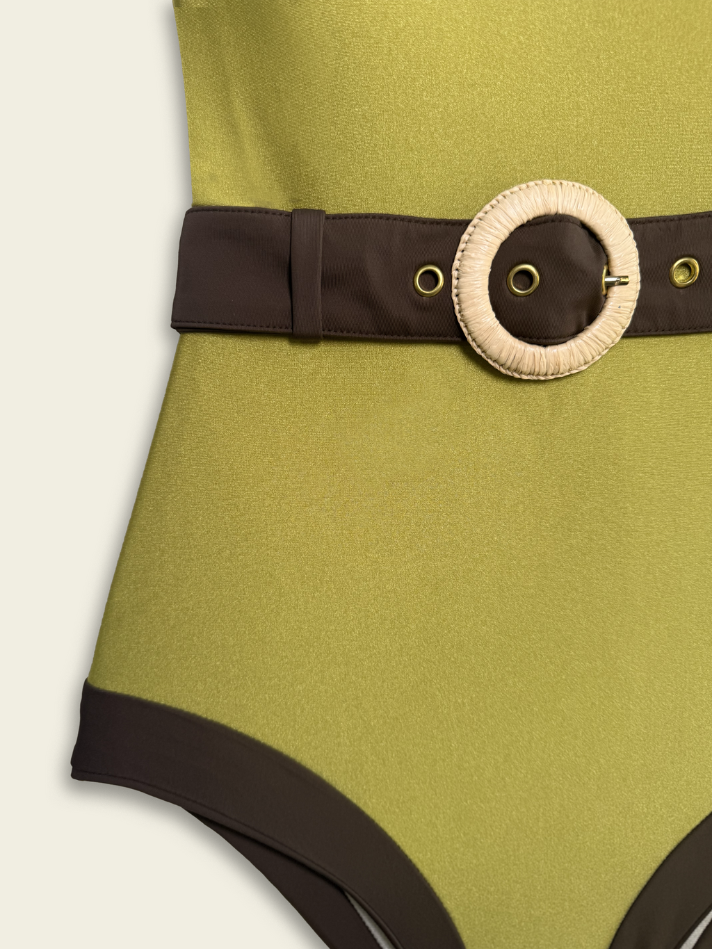 Flic En Flac Reversible Swimsuit Green