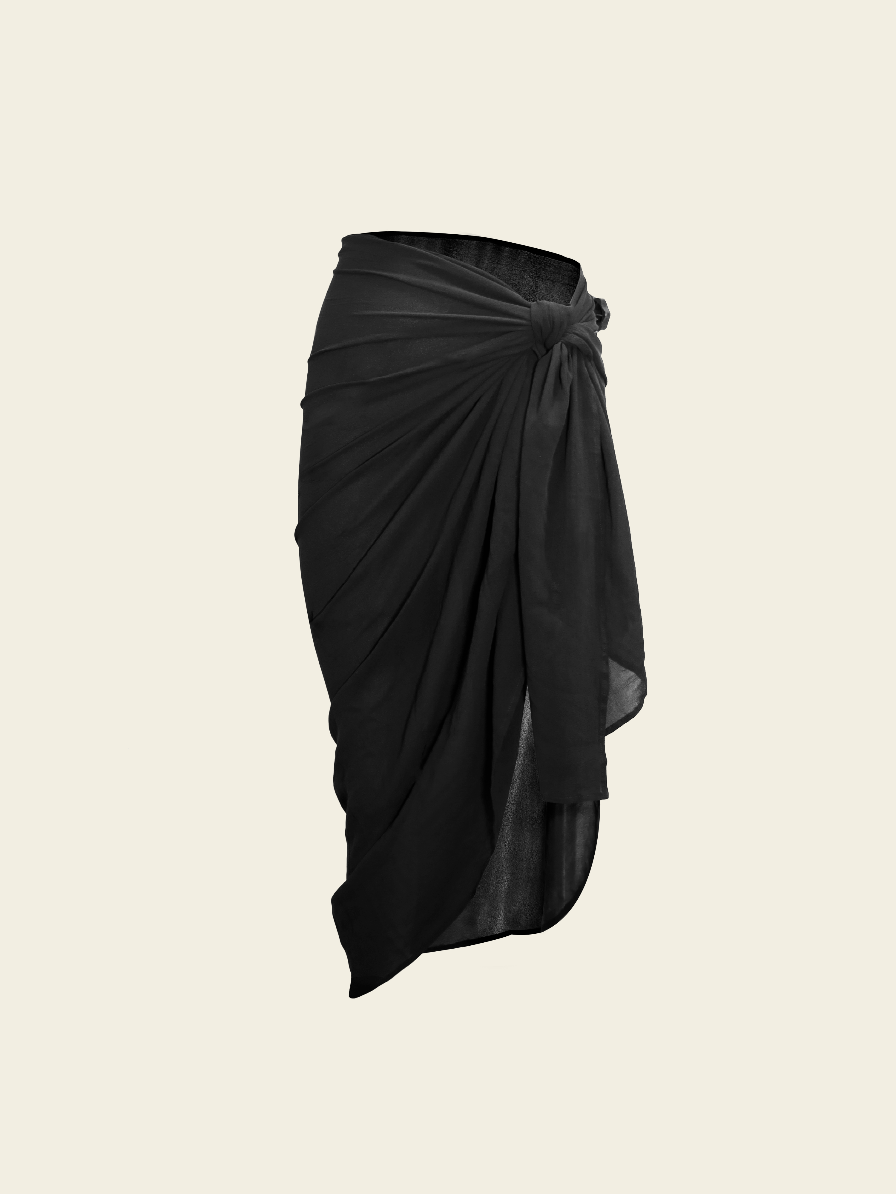La Vacanza Black Sarong