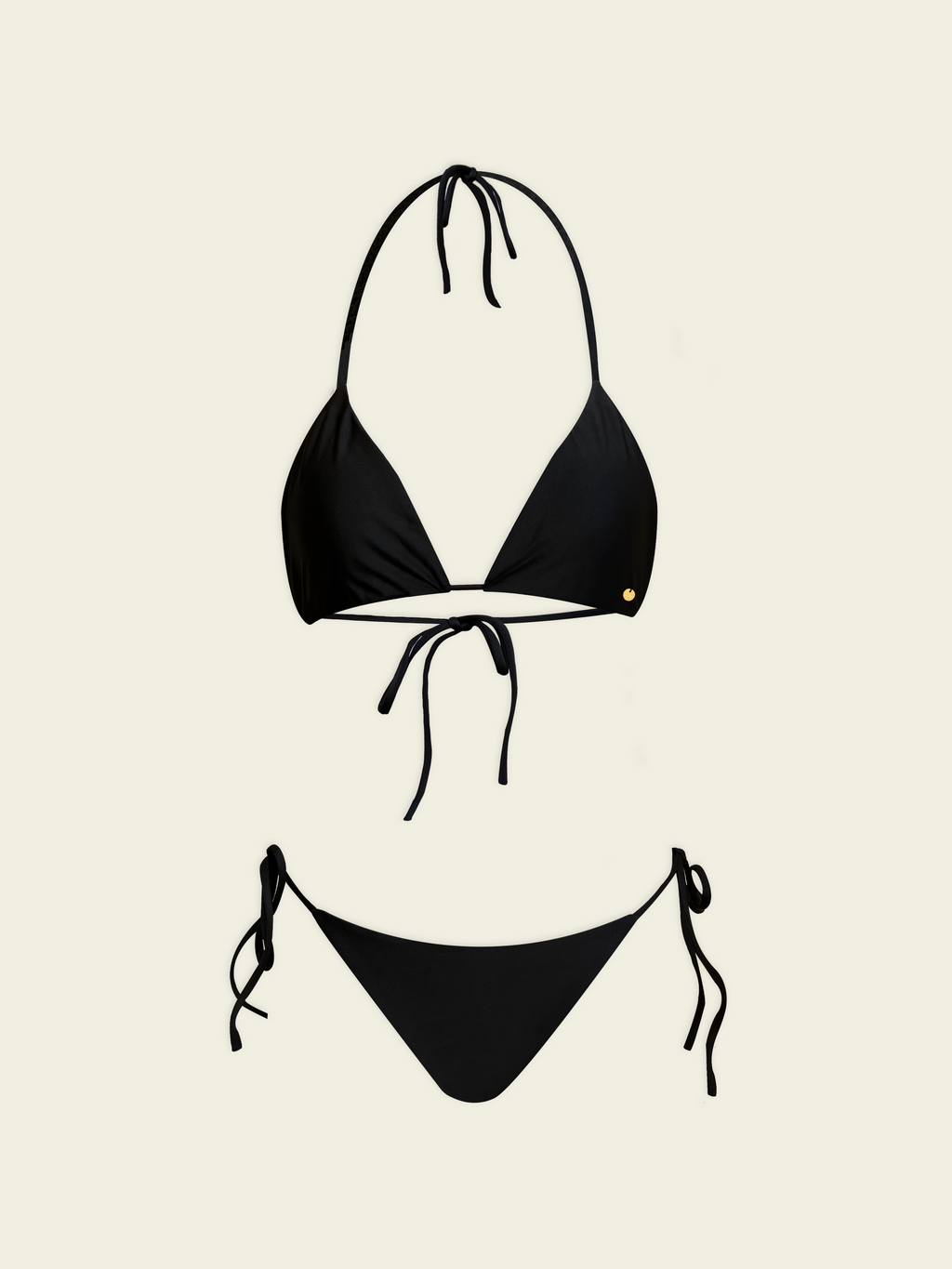 Little Black Bikini Set