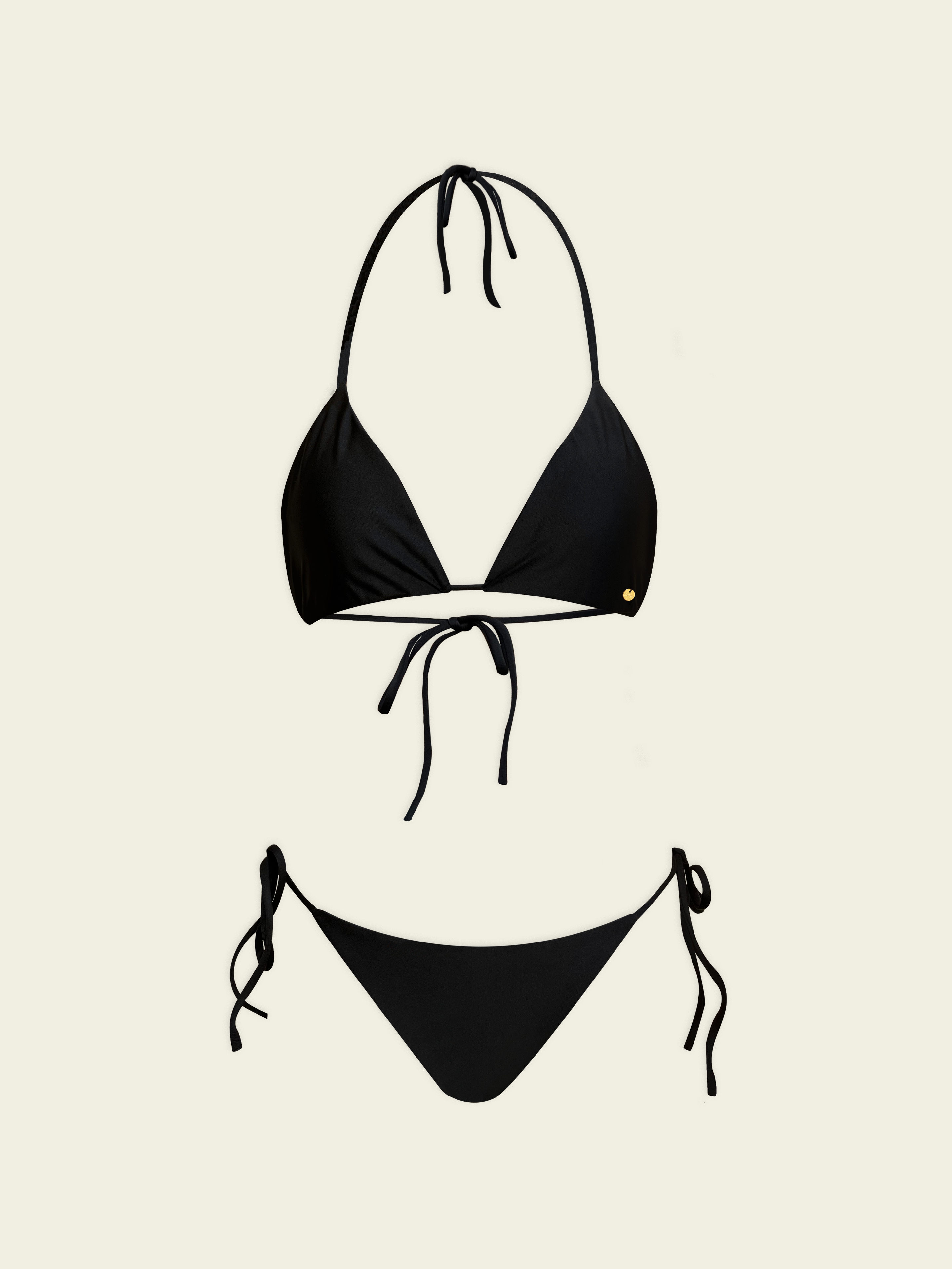 Little Black Bikini Set