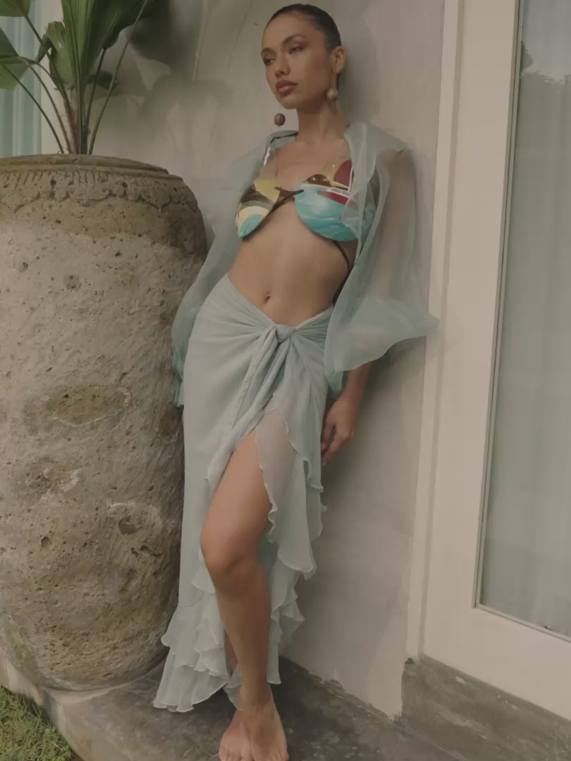 Blue Bay Sarong Set