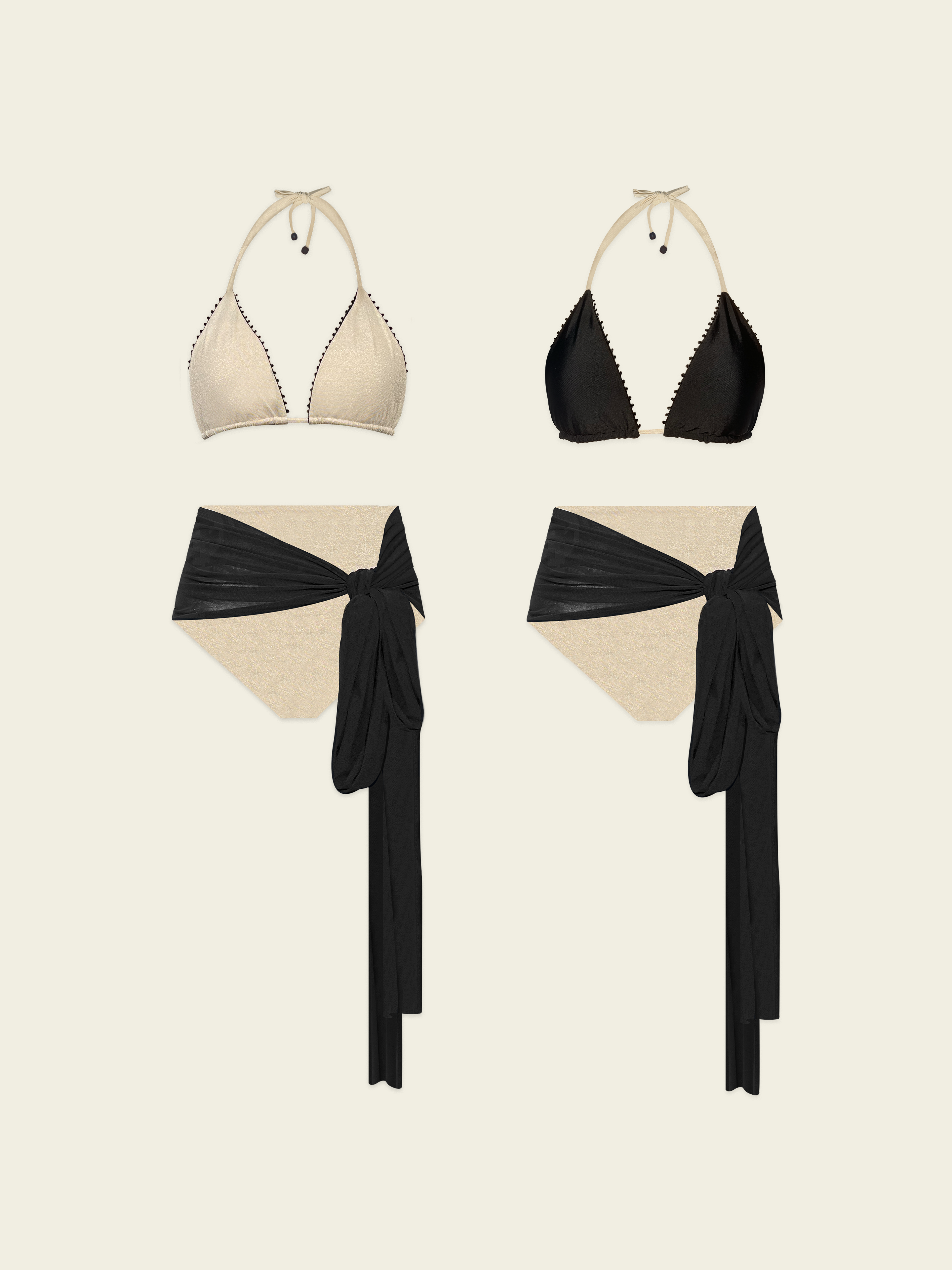 Black River Bikini Bottom