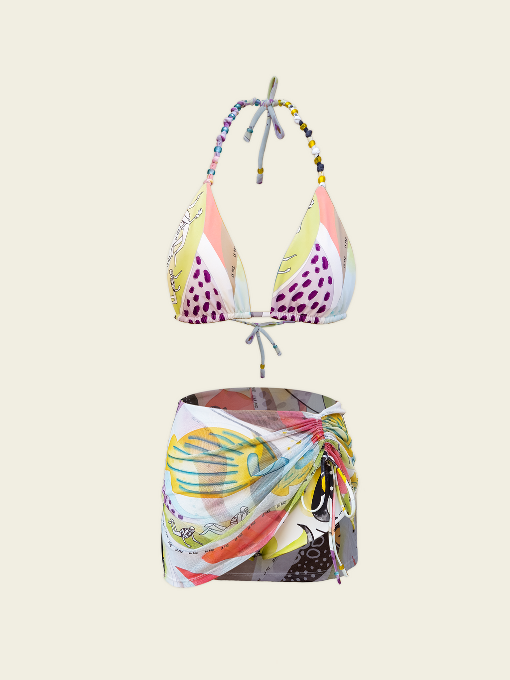 Tropic Bloom Set Printed