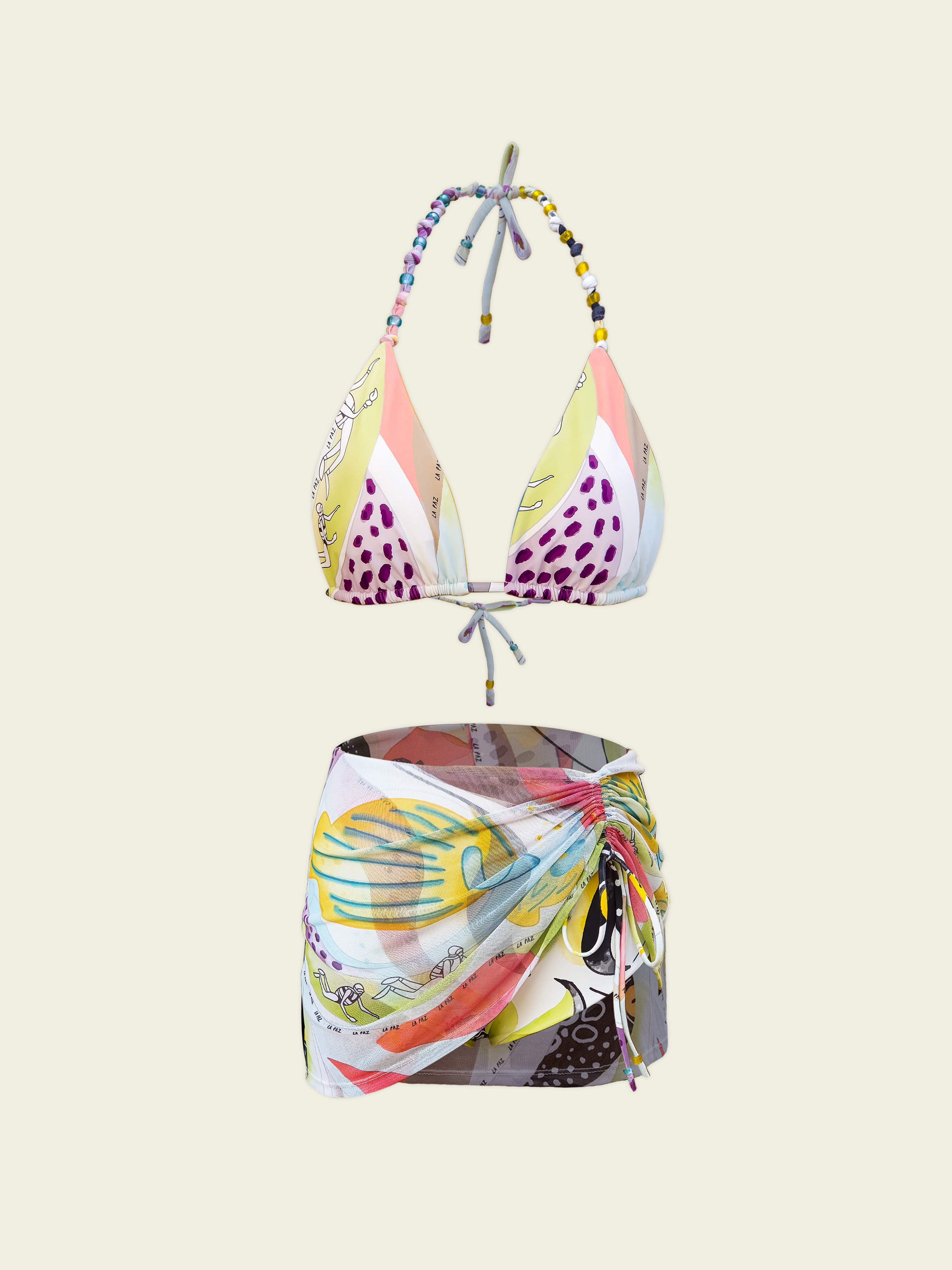 Tropic Bloom Set Printed